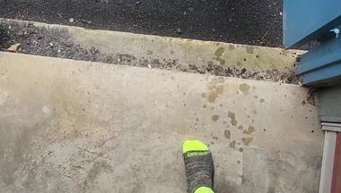 Almost Caught Enjoying the Storage Unit