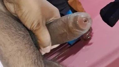 Desi College Boy, in Bed, Masturbating, Cock Is Very Strong and Thick.