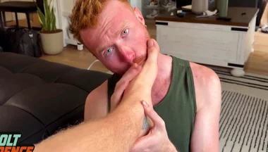 Lance Woods Xxx And Colt Spence - Sweaty Jock Gets Worshiped By Sexy Redhead 7 Min