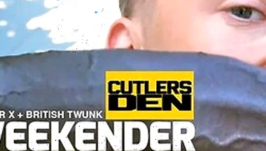 Cutler X Destroys British Twunks Smooth Hole With His Big Uncut Juicy Cock