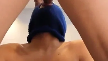 Colombian Big Male Str8 Gets Blowjob and Masturbation From Twink