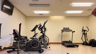 Training Naked in the Hotel Gym