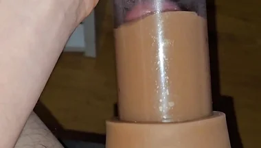My Dick Vs Vacuum Pump - Watching It Get Bigger