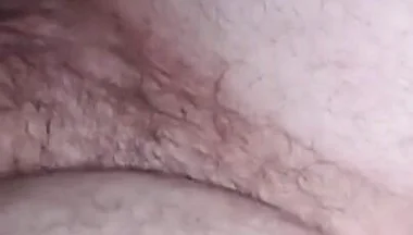 Fat Stepdaddy Jerks of His Hairy Wolf Cock and Cums with Cockring