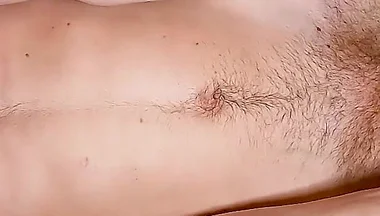 A Muscular Student Jerks off His Huge Cock and Groans Sweetly