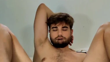 Slutty French Boy Jerks off While Fucking Is Asshole with a Toy - Beepied