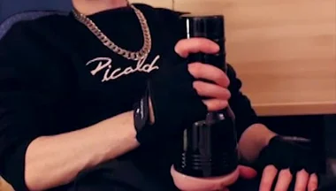 Chav Fleshlight Fuck and Smoke