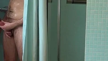 Straight Friend Seduced in the Shower