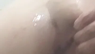 In the Shower Oscarcoronado86 Touches His Ass and Gets His Cock Hard
