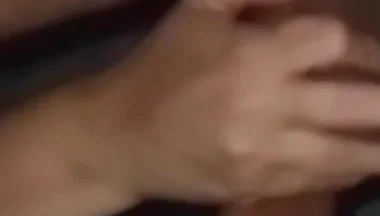Married Woman Feels the Size of His Cock and Handles His Balls Without the Cock Ring