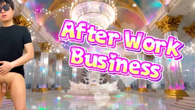 Another Work Being Done After Office with the Help of Another Colleagues