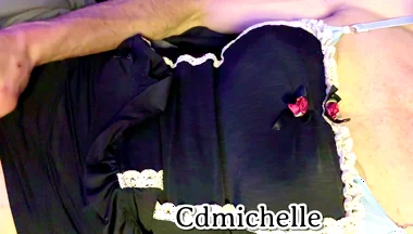 Cdmichelle Wearing Wifes Lingerie Super Cum Every Where