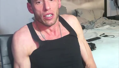Big Load at the End, Intense Eyes Facial Expression Throughout