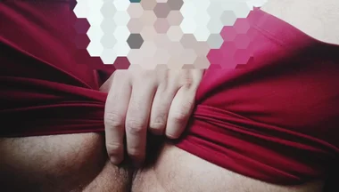 Femboy Scratching the Red Balls