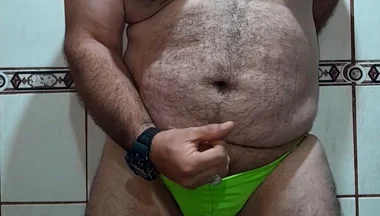 Having Fun Until Cum in My Delicious Thong