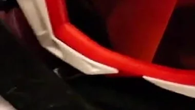 Gearhead in Mxhelmet Sucking Dick