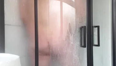 Horny Man Strips and Shaves off Pubic Hair