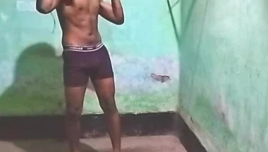 Gym Muscular Gay Friend After Exercise Big Dick Gay Porn