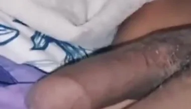 Cute Slim Sissy Femboy Masturbates Cock in Step Stepsister's Pantie and Cum on Pantie