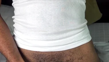 Jerking off His BBC