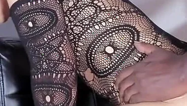 Sissy Femboy Slut Begs Horny Brunette to Destroy Her Anus with Her Giant Black Cock