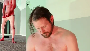Albino Adonis: 1080p) Gay JOI - Fucking Teammate in the Neo