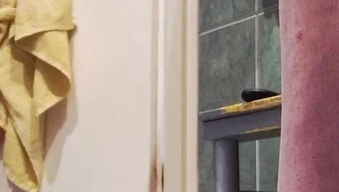 Straight Husband Plays with Balls