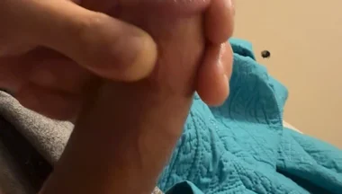 Edging a Perfect Cock. Oozes and Blasts Cum