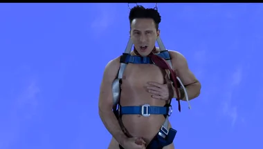 Flying on My Green Screen and Cuming
