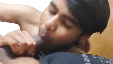Cute and Funny Indian Twink Suck Dick