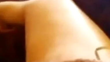 Hands-free Orgasm with a Vibrator Attached to My Dick