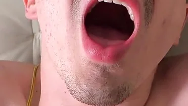 Daddy Masturbates Me and Fucks Me Bareback in POV Hard and Deep, He Fills My Ass with Milk