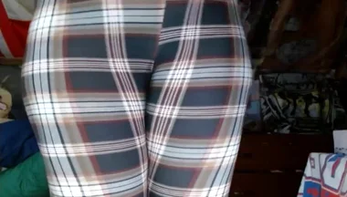 Fat Sissy Cosmicjones88 Shakes Big Ass in Leggings and Without