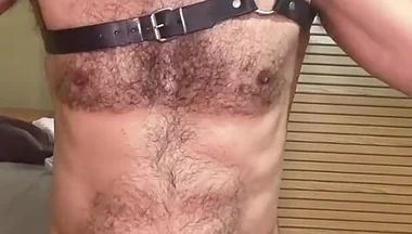 Penetrated by a Leather Man