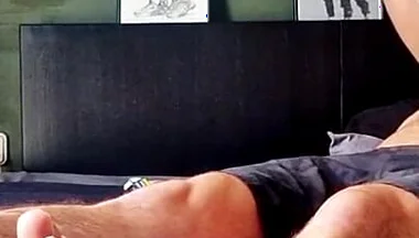 Bearded Master's Feet Massage & Worship by Hairy Muscle Sub