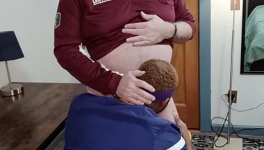 Caoch Teaches Kennie Jai How to Handle Balls