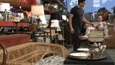 Straight Stud with a Giant Cock Edged