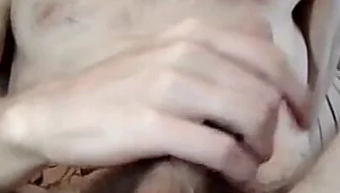 Morning Cum From Skinny Hairy Guy