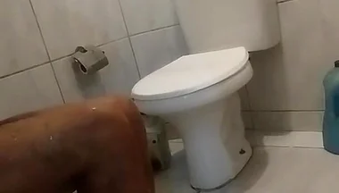 Filming Colleague in the Bathroom