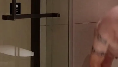Rugby Guy Strip and Shower