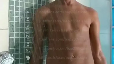 Slow Motion in the Shower.