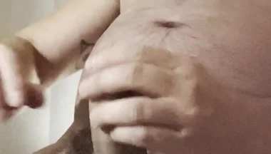 Hairy Stepdaddy Bator, Hot Cheesy Wank & Cum