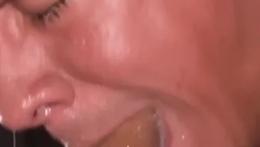 Throat Fucked Then Bed Wrecked Deepthroat Surprise to Massive Gape