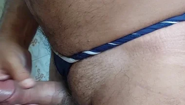 Ladysilva Masturbating in the Bathroom in Sexy Bikini