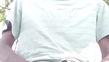 Outdoor Masturbation and Cumming