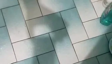 Turkish Bathroom Shower and Big Cumshot.