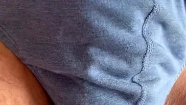 Undress Hot Hairy Cock and Ass Finguring