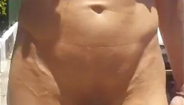 Nude with Boner on State Street Outdoor During Daylight Showing My Cock