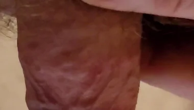 Watch a Small Hairy Cock up Close