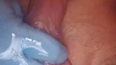 Sloppy Wet Blowjob with a Sex Toy/masturbation/jerking off